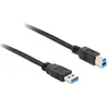 Image de DELOCK Câble USB3.0 A -> B mâle/mâle 0.50m noir
