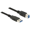 Image de DeLOCK 85068 câble USB USB 3.2 Gen 1 (3.1 Gen 1) 2 m USB A USB B Noir - Neuf
