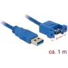 Image de DELOCK DeLOCK USB 3.0 A, 1m Câble USB USB 3.2 Gen 1 (3.1 Gen 1) USB A Bleu