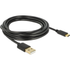 Image de DELOCK Kabel USB 2.0 A > C 3.0m schwarz