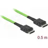 Image de Câble Delock OCuLink PCIe SFF-8611 vers OCuLink SFF-8611 0,5 m (85211)