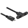 Image de DELOCK Câble USB 2.0 Micro B -> Micro-B Bu/St Installation 0