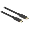 Image de Delock 85531 DELOCK Kabel USB 3.1 Gen2 C > C E-Marker 5A 1.0m schwarz