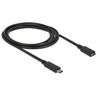 Image de DeLOCK SuperSpeed USB câble USB USB 3.2 Gen 1 (3.1 Gen 1) 2 m USB C Noir - Neuf