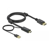 Image de DeLOCK Câble HDMI vers DisplayPort 4K 30 Hz 1 m - Neuf