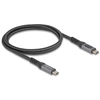 Image de DeLOCK Câble coaxial USB 40 Gbps de données et de chargement rapide, 1 m, 8K 60 Hz, USB PD 3.1 Portée de puissance augmentée 240 W - Neuf