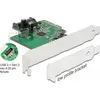 Image de DELOCK PCI Express Card to 1 x internal USB 3.2 Gen 2 key A