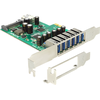 Image de DELOCK PCI Expr Card 6x USB3.0 ext + 1x USB3.0 int +LowPro