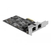 Image de DeLOCK Carte PCI Express x2 vers 2 x 2,5 Gigabit LAN - Neuf