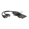 Image de DeLOCK Carte PCI Express x1 vers 2 x RS-422/485 en série avec une protection ESD 15 kV - Neuf