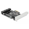 Image de DeLOCK 90387 carte et adaptateur d'interfaces Interne USB 3.2 Gen 1 (3.1 Gen 1) - Neuf