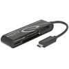 Image de DeLOCK 91739 lecteur de carte mémoire USB 2.0 Noir - Neuf