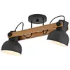 Image de JUST LIGHT CUP 2.0 Plafonnier E27 max. 60 W double noir 15744-18