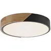 Image de Plafonnier JUST LIGHT BILA LED, blanc chaud, 24 W, noir, 14288-18