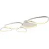 Image de JUST LIGHT PEBBLES Plafonnier LED blanc chaud, dimmable, 42 W, blanc, 14045-16