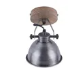 Image de Applique, bois, fer, spot orientable, H 21,5 cm