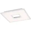 Image de Plafonnier LED, rétroéclairage, intensité lumineuse variable, télécommande, L 45 cm
