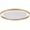 Image de Plafonnier LED, laiton mat, intensité lumineuse variable, D 39,3 cm