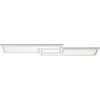 Image de Plafonnier LED, panneau, intensité lumineuse variable, télécommande, L110 cm