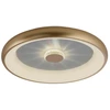 Image de Plafonnier LED rond avec télécommande VERTIGO, laiton mat-blanc, 37 W, nuances de blanc, 1 400 lm, métal, dimensions : 9,5 x 61,5 x 61,5 cm, IP20, Leuchten Direkt