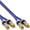 Image de InLine 4043718018208 câble audio 10 m 2 x RCA Bleu - Neuf