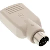 Image de InLine® Adaptateur USB PS/2, USB prise femelle A sur PS/2 prise mâle