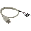 Image de InLine Adaptateur USB pour carte mère interne mâle à mâle 40 cm