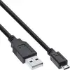 Image de InLine 31715 câble USB 1,5 m Noir - Neuf