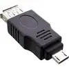 Image de InLine 31600 changeur de genre de câble USB 2.0 A female USB A Noir - Neuf