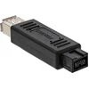 Image de InLine® 34600A Adaptateur FireWire, 6 broches femelle/9 broches mâle