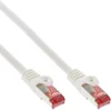 Image de InLine® 76402W Câble patch, S/FTP (PiMf), Cat.6, 250MHz, PVC, cuivre, blanc, 2m