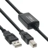 Image de InLine® 34511I Câble USB 2.0, actif avec amplification du signal "Repeater", A à B, 10m