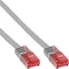 Image de InLine® 71614 Patchcable flach, U/UTP, Cat.6, grau, 1,5m