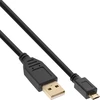 Image de InLine® 31710P Câble Micro-USB 2.0, USB-A prise à Micro-B prise, e contacts, 1m