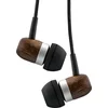 Image de InLine® 55357 woodin-ear, Casque audio intra-auriculaire avec microphone filaire et touche de fonction, Noyer