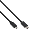 Image de InLine® 35742 Câble USB 2.0, type C prise à micro-B prise, noir, 2m