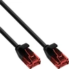 Image de InLine® 71212S Câble patch slim, U/UTP, Cat.6, noir, 2,5m