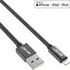 Image de InLine - Lightning-Kabel - USB Stecker zu Lightning Stecker - 1,0m - Schwarz (31411B)