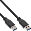 Image de InLine® 35203 Câble USB 3.0, A à A, noir, 0,3m