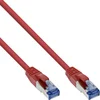 Image de InLine - Câble patch - RJ-45 (M) vers RJ-45 (M) - 20.0m - SFTP, PiMF - CAT 6a - blindé, sans halogène - Rouge (76820R)