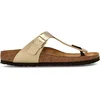 Image de Birkenstock Gizeh Bf Couleur D´or