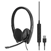 Image de SENNHEISER EPOS SC 160 USB Headset Stereo in-Line Call Control UC Skype for Business Noir en occasion ou reconditionné