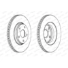 Image de FERODO - Jeu de 2 disques de frein DDF1756C - Réf. 1389080