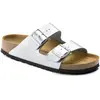 Image de Birkenstock Mules Arizona argenté pour femme