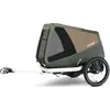 Image de Remorque vélo pour chien CROOZER Dog Enna jusqu'à 35 kg, couleur : vert mousse