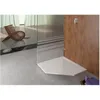 Image de Receveur De Douche Pentagonal Muna Ultra-plat Avec Ar 1000x1000x30mm