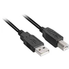 Image de Sharkoon 4044951015283 Sharkoon Kabel USB 2.0 A-B 5,0m schwarz