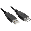 Image de Sharkoon Kabel USB 2.0 Verlängerung 3,0m schwarz