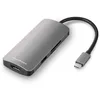 Image de Sharkoon 4044951026715 Sharkoon Multiport Adapter USB 3.0 Type C dunkel grau
