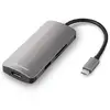 Image de Sharkoon USB 3.0 Type C Multiport Adapter Avec fil USB 3.2 Gen 1 (3.1 Gen 1) Type-C Gris - Neuf